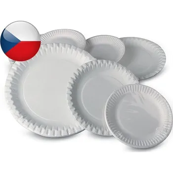 Jednorázové nádobí Niteola Papírové talířky 15 cm