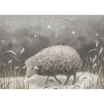 Plakát Plakát Bujná Ovce bez rámu 70 x 50 cm