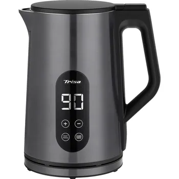 Rychlovarná konvice Trisa Digital Boil rychlovarná konvice, antracitová, 6459.4112