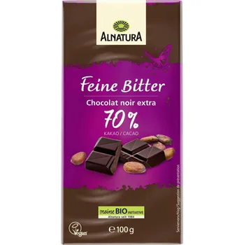 Čokoláda Alnatura BIO Hořká čokoláda 70%