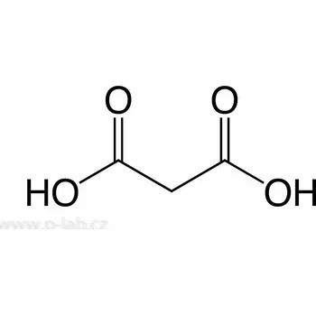 Hnojivo KYSELINA MALONOVÁ (Čistota: min 99 %, pro syntézu, Balení: 500 g)