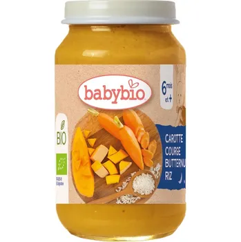 Babybio BIO Mrkev dýně a rýže