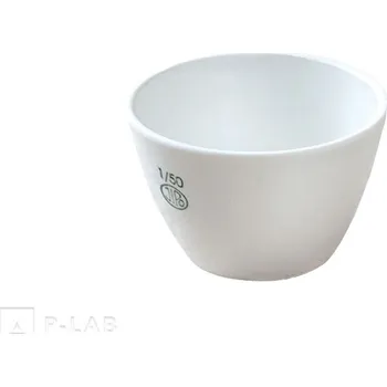 Kelímek spalovací porcelánový nízký (Objem (ml): 63, Průměr (mm): 60 , Výška (mm): 38, Balení (ks): 1)