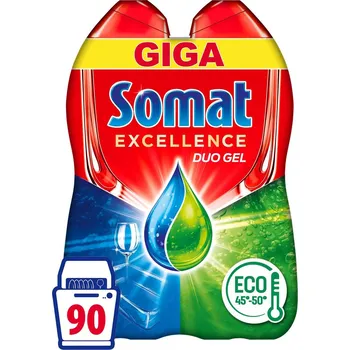 Somat Excellence Anti-Grease gel do myčky (2×0,81 l)