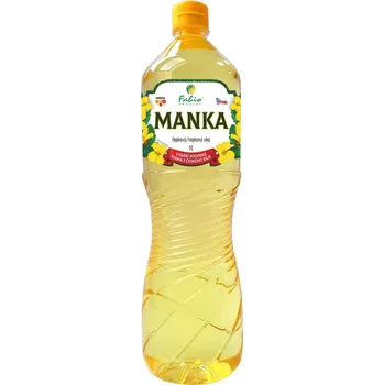 Rostlinný olej Fabio Produkt Manka – řepkový olej