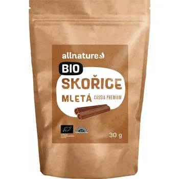 Potravina Allnature BIO Skořice mletá Cassia