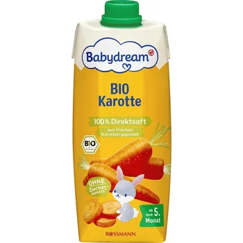 Babydream BIO Mrkvová šťáva 100%