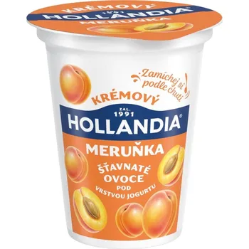 Hollandia Krémový jogurt meruňka