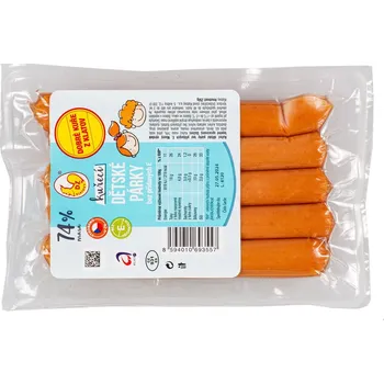 Hotové jídlo DZ Klatovy Kuřecí párky dětské