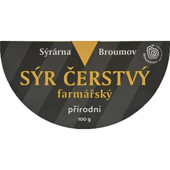 Sýrárna Broumov Čerstvý farmářský sýr přírodní