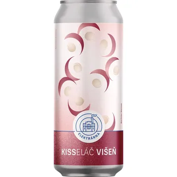 Pivo Elektrárna Kisseláč nefiltrované pivo višeň