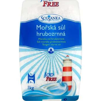 Kuchyňská sůl Solsanka Mořská sůl hrubozrnná