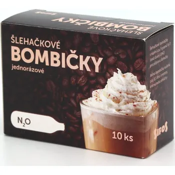 Šlehačkové lahve SIFOS BSL03 jednorázové šlehačkové bombičky 10 ks