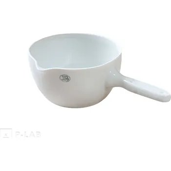 Miska odpařovací porcelánová s držadlem (Objem (ml): 22, Průměr (mm): 45 , Výška (mm): 26, Balení (ks): 1)