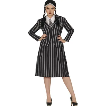 Karnevalový kostým Guirca Wednesday dámský kostým Velikost: 44 – 46 (XL)