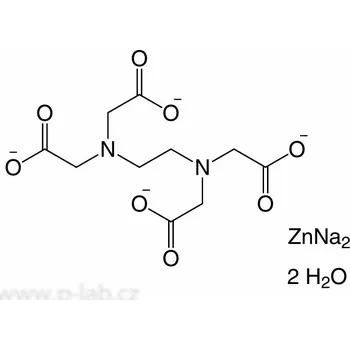 EDTA Na2Zn DIHYDRÁT (Čistota: min 96 %, pro syntézu, Balení: 1 kg)