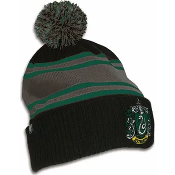 Pokrývka hlavy Zimní čepice s bambulí Harry Potter: Slytherin Snake (univerzální)