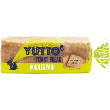 Trvanlivě pečivo Yutto Toustový pšeničný chléb s celozrnnou moukou, krájený