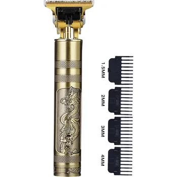 Strojek na vlasy 2energy Designový elektrický zastřihovač vlasů ve zlatém provedení - značky 2energy