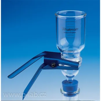 Ochranný vodní filtr Filtrační zařízení, skleněné, FG│WHATMAN (Model: FG25S, Průměr membrány (mm): 25, Podložka filtru: nerez, Objem nálevky (ml): 25, Plocha filtru (cm2): 2,1, Průměr předfiltru (mm): 16)