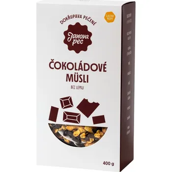 Janova pec Pečené müsli čokoládové bez lepku