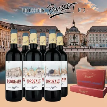 Víno Collection BORD’ART No. 2 Red Bordeaux 6x0,75l