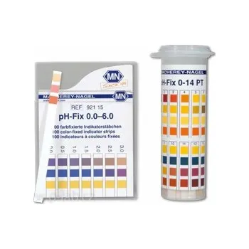 pH indikátorový papírek pH-Fix - proužky (Rozsah pH: 3,6-6,1, Rozlišení pH: 0,3/0,5, Balení (ks): 100)