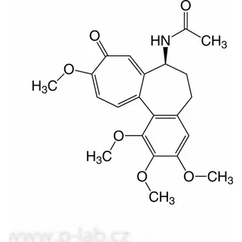 Průmyslové lepidlo KOLCHICIN (Specifikace: min 94 %, pro biochemii, Balení: 500 mg)