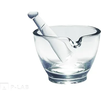 Miska třecí skleněná (Objem (ml): 300, Vnější průměr (mm): 120, Výška (mm): 90, Balení (ks): 1)