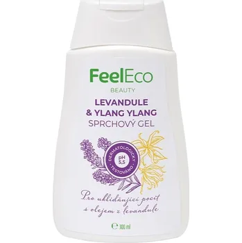 Sprchový gel FeelEco Sprchový gel levandule a ylang-ylang