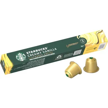 Starbucks Creamy Vanilla by Nespresso Blonde Roast kávové kapsle