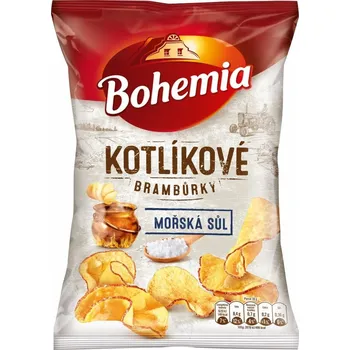 Chips Bohemia Kotlíkové brambůrky mořská sůl