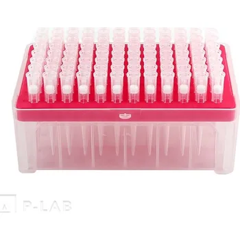 Pipeta Špičky s filtrem sterilní FastGene | NIPPON Genetics (Typ špičky: 100 µl, Objem (µl): 1 - 100, Balení (ks): 10x96/krab.)