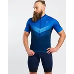 HOLOKOLO Cyklistický dres s krátkým rukávem - ARROW II - modrá