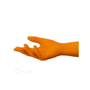 Pracovní rukavice Rukavice SHIELDskin™ ORANGE NITRILE™ 300 | SHIELD SCIENTIFIC (Balení: Karton, Velikost: XL, Balení (ks): 10 x 50, Pozn.: -)