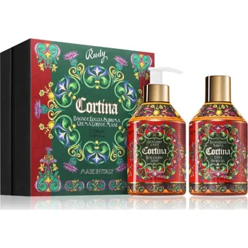 Kosmetická sada Rudy - Le Maioliche Pantelleria sprchový a koupelový gel 250 ml + jemný tělový krém 250 ml kosmetická sada