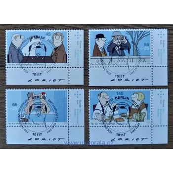 Sběratelství SRN raz. 2836/39 V. von Bülow, Loriot, r. 2011