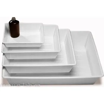 Podnos - miska hluboká PP (Celkové rozměry (mm): 846 x 648, Rozměry dna (mm): 720 × 520, Výška (mm): 160, Balení (ks): 1)