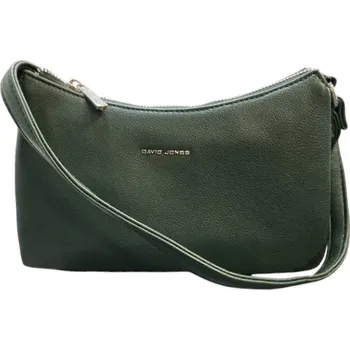 Kabelka David Jones dámská crossbody kabelka zelená CM6515 D.GREEN