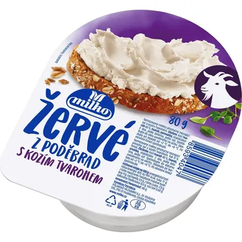 Milko Žervé s kozím tvarohem