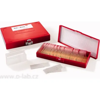 Průmyslové lepidlo Roti®-Bond adhezní sklíčka (Popis: Adhezní sklíčka, Balení (ks): 100)