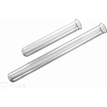 Zkumavka s vyhnutým okrajem (Objem (ml): 115, Vnější průměr (mm): 30, Délka (mm): 200, Tloušťkastěny (mm): 0,8, Balení: Jednotlivé, Balení (ks): 1)