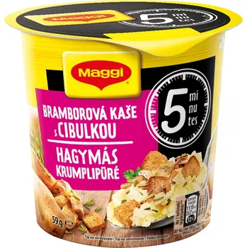 Maggi 5 minutes Bramborová kaše s cibulkou kelímek