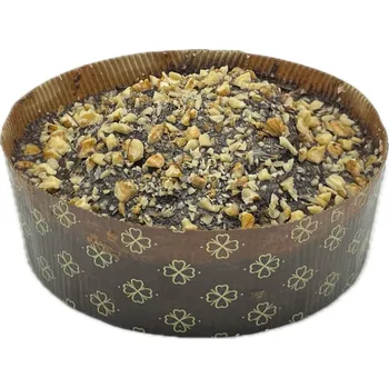 Perník s čokoládovou polevou a vlašskými ořechy