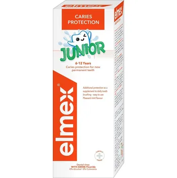 Ústní voda elmex Junior dětská ústní voda pro děti ve věku 6–12 let