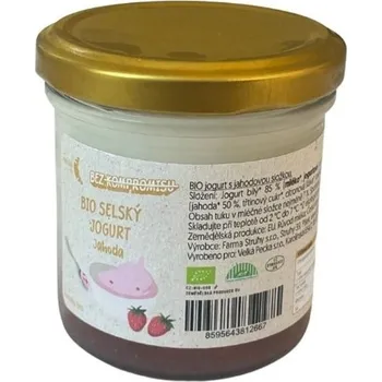 Rohlik.cz BIO Selský jogurt jahoda