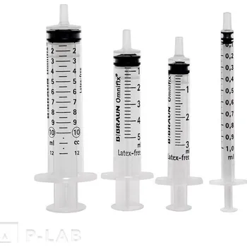 Injekční stříkačka Stříkačka Omnifix (Objem (ml): 50, Dělení (ml): 1,0, Balení (ks): 1, Zakončení stříkačky Luer (1): Luer lock)