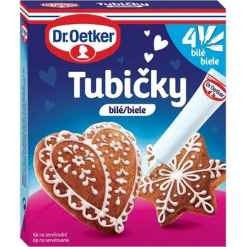 Dr.Oetker Tubičky na zdobení bílé