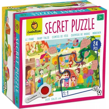 Puzzle Ludattica - Secret Puzzle s lupou, Pohádkový sen