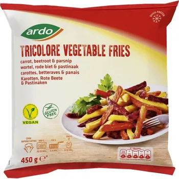 Potravina Ardo Tříbarevné zeleninové hranolky